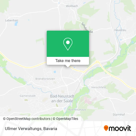 Карта Ullmer Verwaltungs