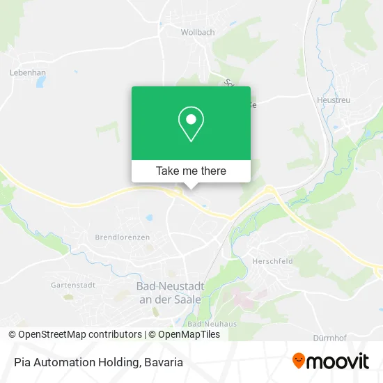 Карта Pia Automation Holding