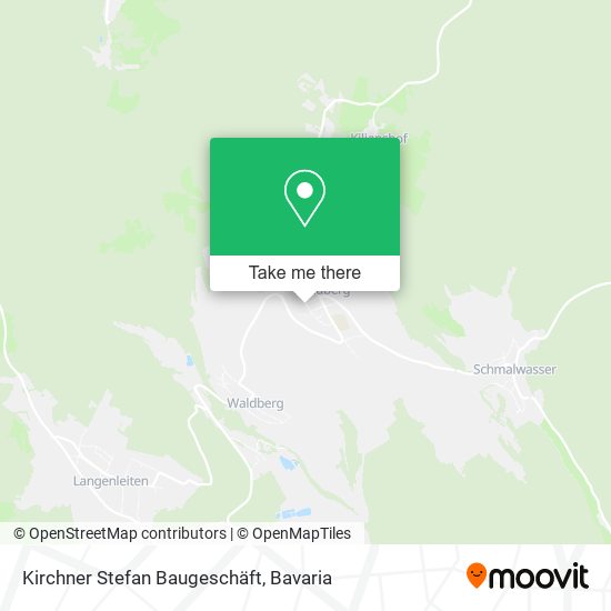 Kirchner Stefan Baugeschäft map