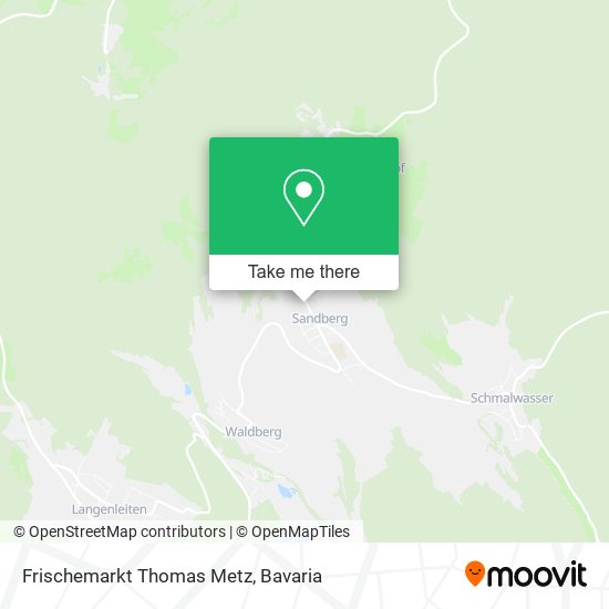 Frischemarkt Thomas Metz map