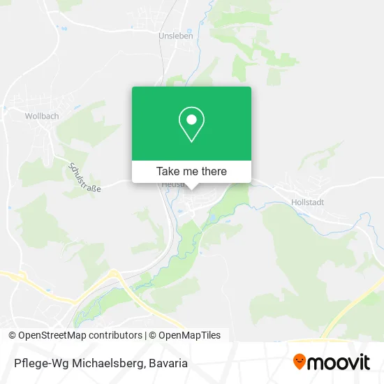 Карта Pflege-Wg Michaelsberg
