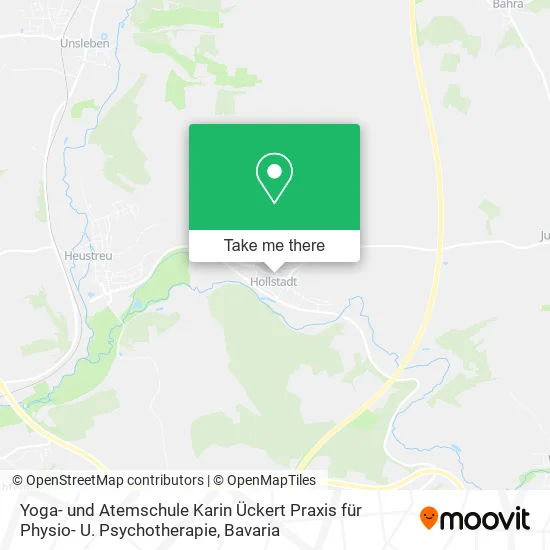 Карта Yoga- und Atemschule Karin Ückert Praxis für Physio- U. Psychotherapie