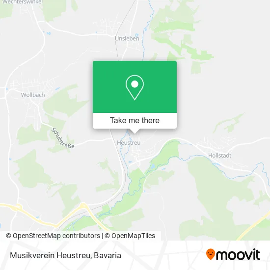 Карта Musikverein Heustreu