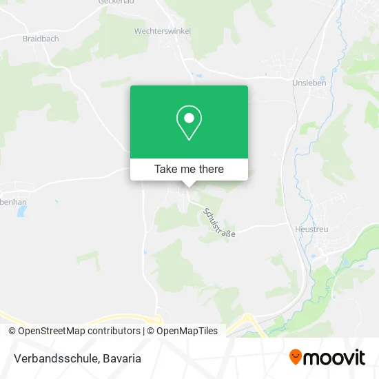 Карта Verbandsschule