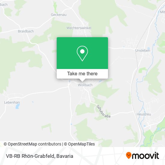 VB-RB Rhön-Grabfeld map