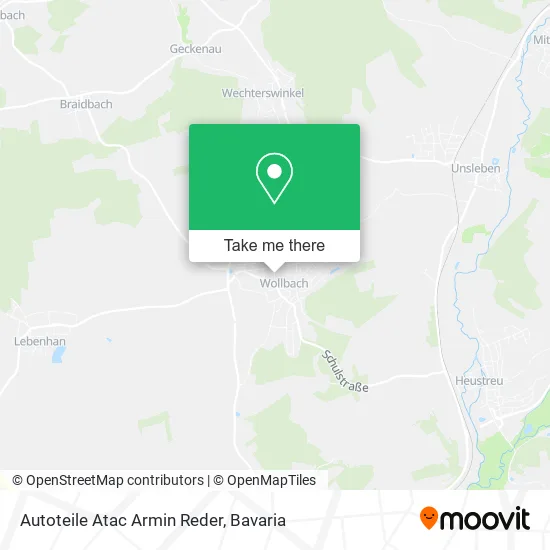 Карта Autoteile Atac Armin Reder