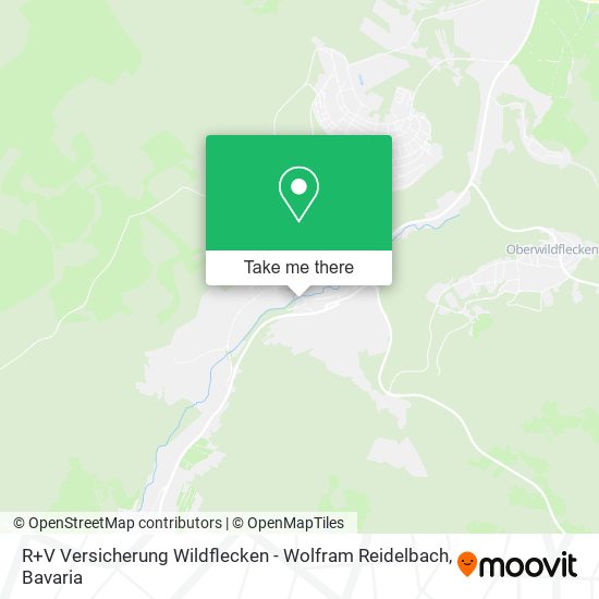 R+V Versicherung Wildflecken - Wolfram Reidelbach map