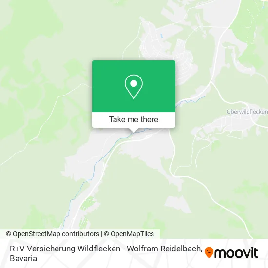 Карта R+V Versicherung Wildflecken - Wolfram Reidelbach