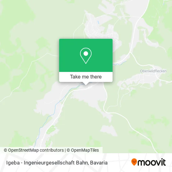 Карта Igeba - Ingenieurgesellschaft Bahn