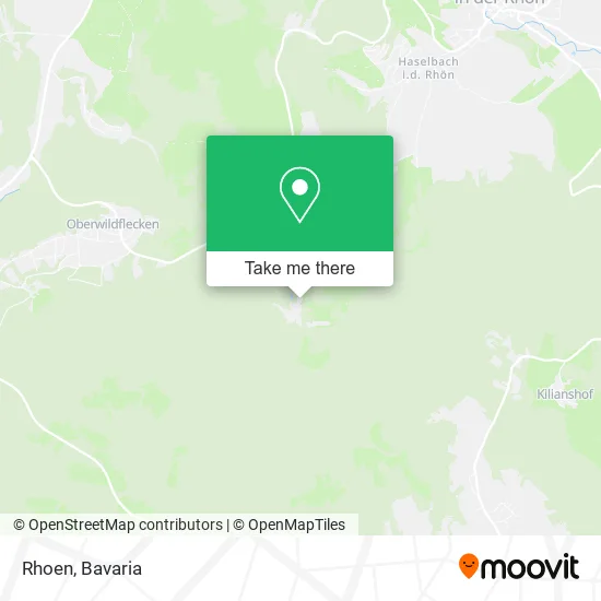 Карта Rhoen