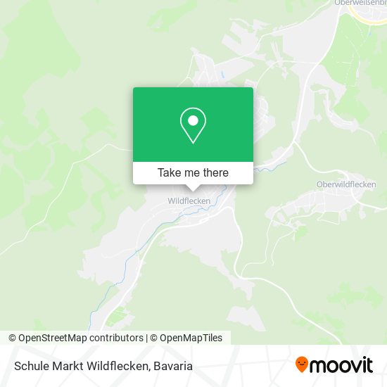 Schule Markt Wildflecken map
