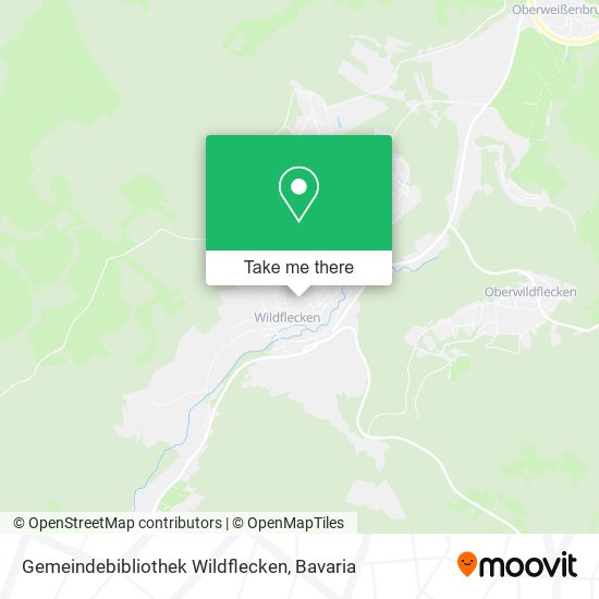 Gemeindebibliothek Wildflecken map