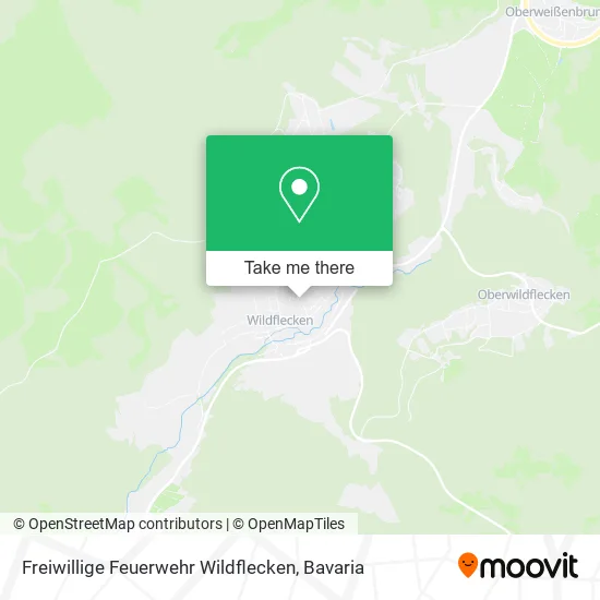 Карта Freiwillige Feuerwehr Wildflecken