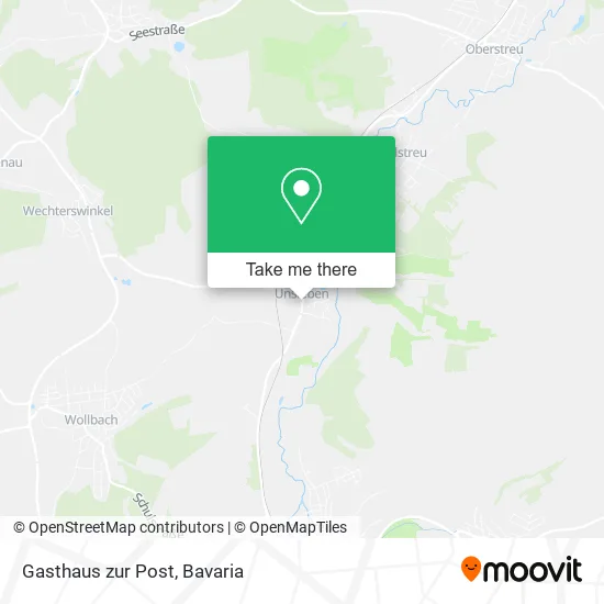 Карта Gasthaus zur Post