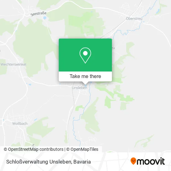 Карта Schloßverwaltung Unsleben