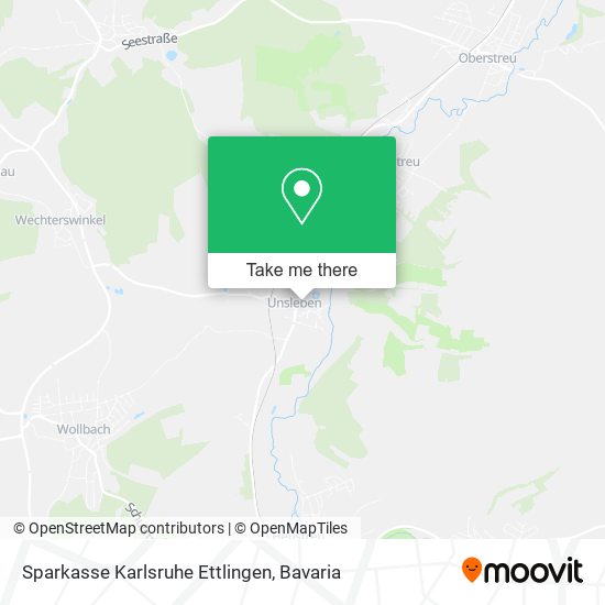 Sparkasse Karlsruhe Ettlingen map