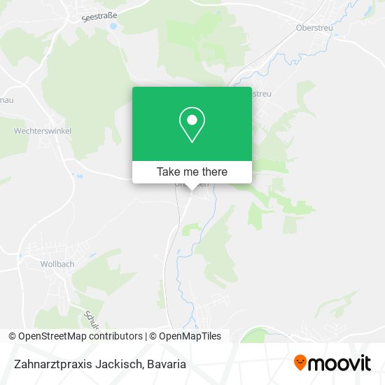 Zahnarztpraxis Jackisch map