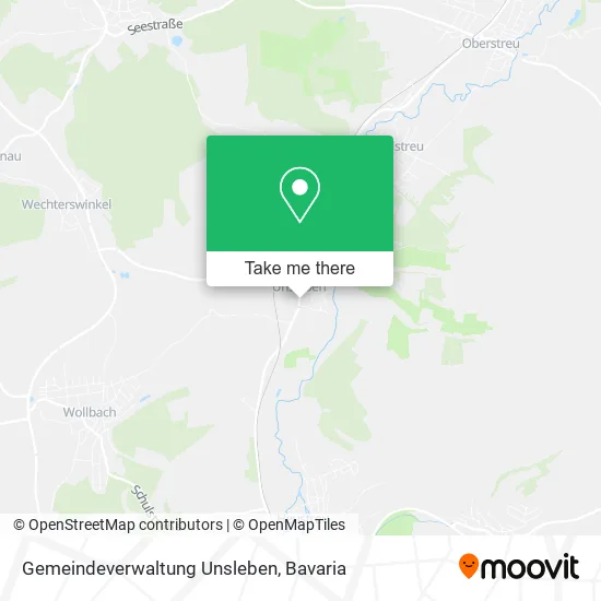 Карта Gemeindeverwaltung Unsleben