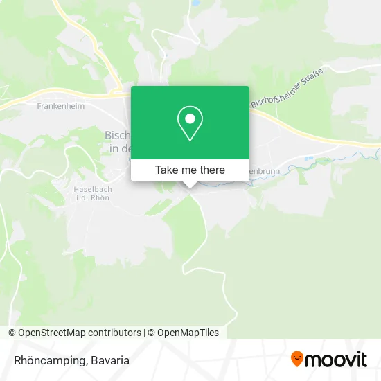 Карта Rhöncamping