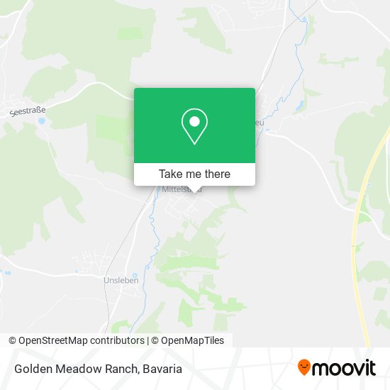 Golden Meadow Ranch map