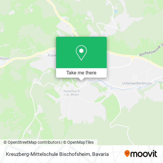 Kreuzberg-Mittelschule Bischofsheim map