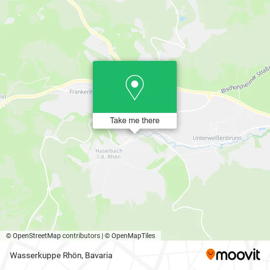 Карта Wasserkuppe Rhön