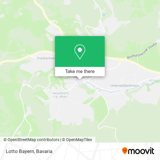 Карта Lotto Bayern