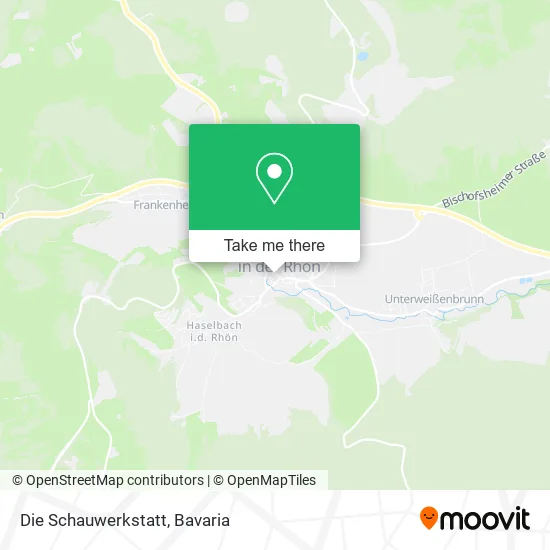 Карта Die Schauwerkstatt