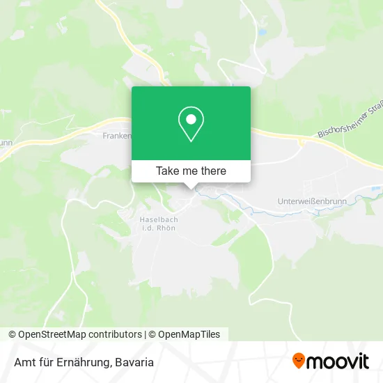 Карта Amt für Ernährung