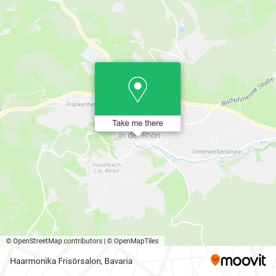Карта Haarmonika Frisörsalon