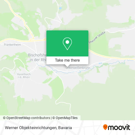 Карта Werner Objekteinrichtungen