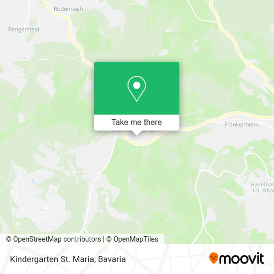 Kindergarten St. Maria map