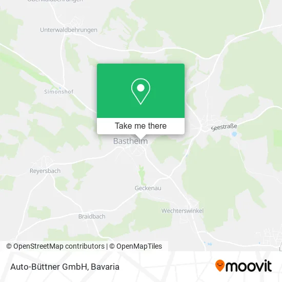 Карта Auto-Büttner GmbH