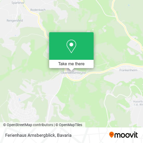 Ferienhaus Arnsbergblick map