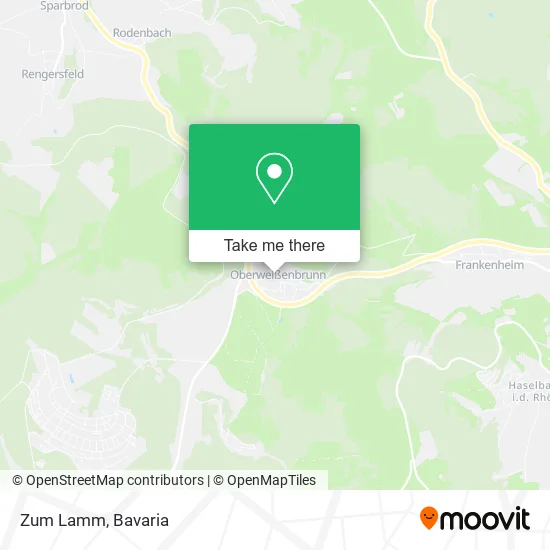 Карта Zum Lamm