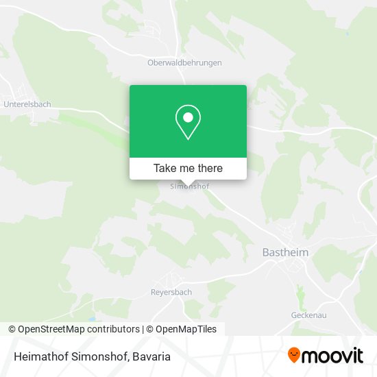 Heimathof Simonshof map