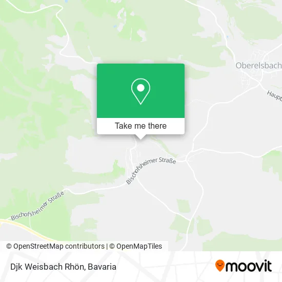 Карта Djk Weisbach Rhön