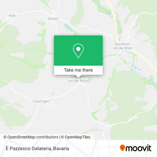 È Pazzesco Gelateria map