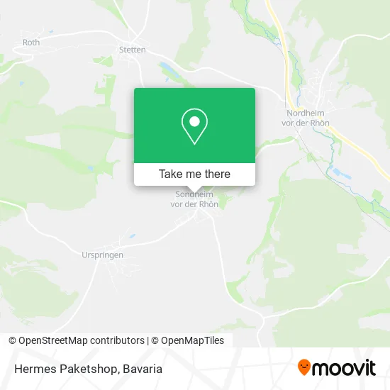 Карта Hermes Paketshop