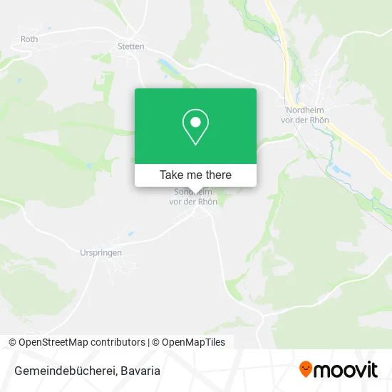 Карта Gemeindebücherei