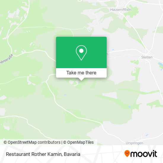 Restaurant Rother Kamin map