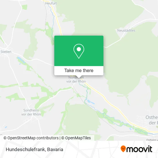 Карта Hundeschulefrank