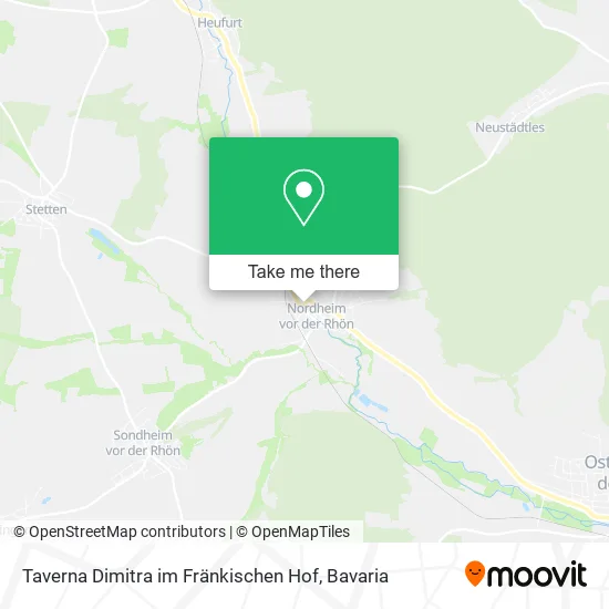 Карта Taverna Dimitra im Fränkischen Hof
