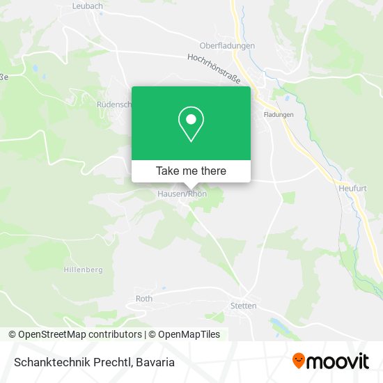 Карта Schanktechnik Prechtl