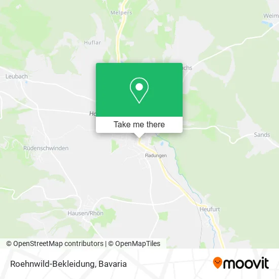 Карта Roehnwild-Bekleidung