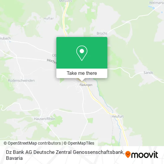 Карта Dz Bank AG Deutsche Zentral Genossenschaftsbank