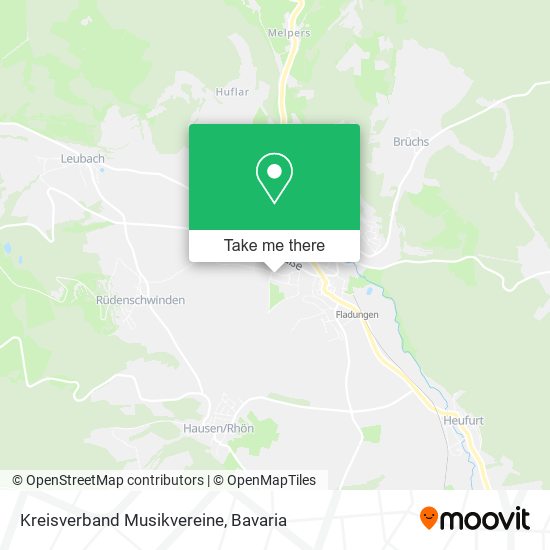 Kreisverband Musikvereine map