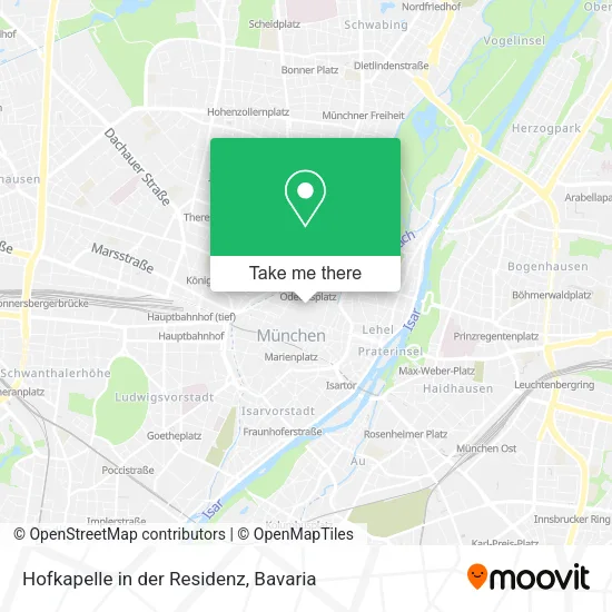 Hofkapelle in der Residenz map
