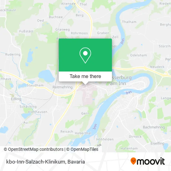 Карта kbo-Inn-Salzach-Klinikum