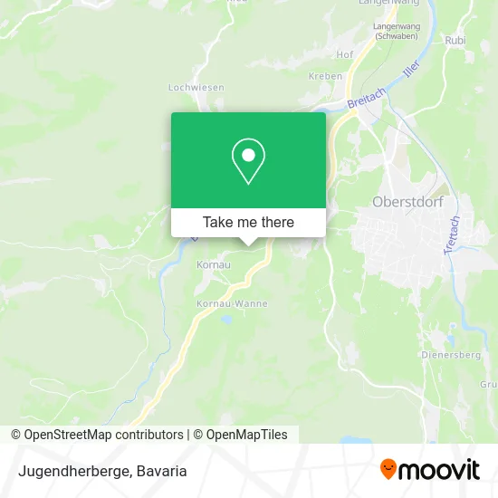 Карта Jugendherberge